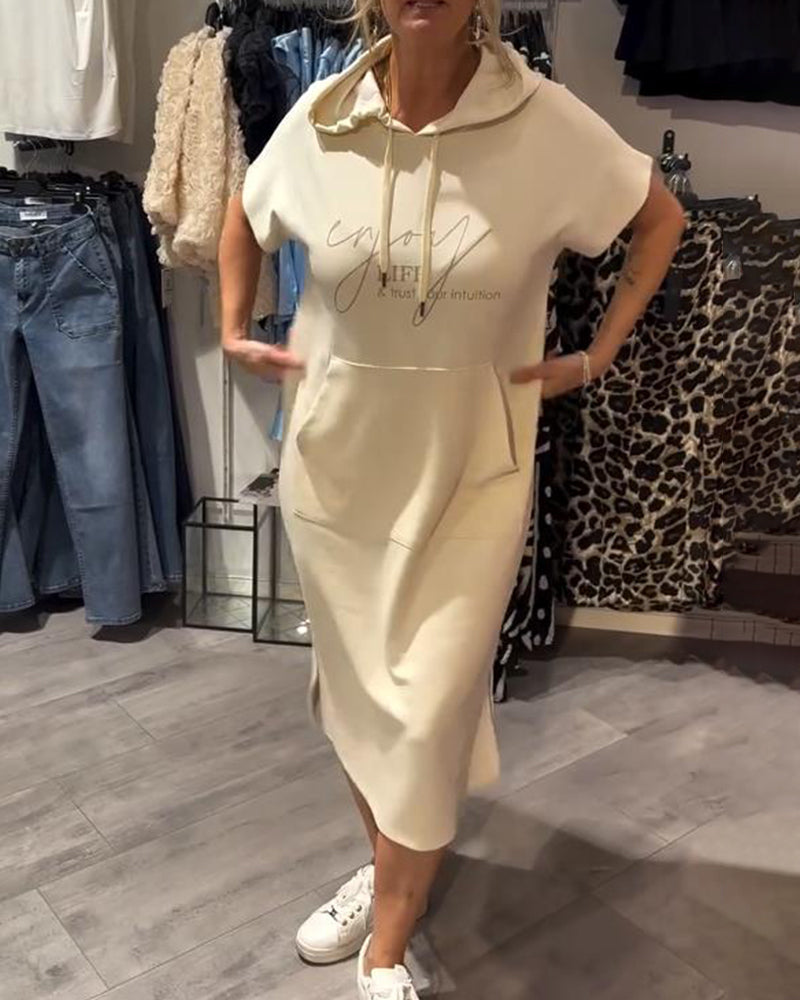 Bridget | Lässiges Hoodie-Kleid