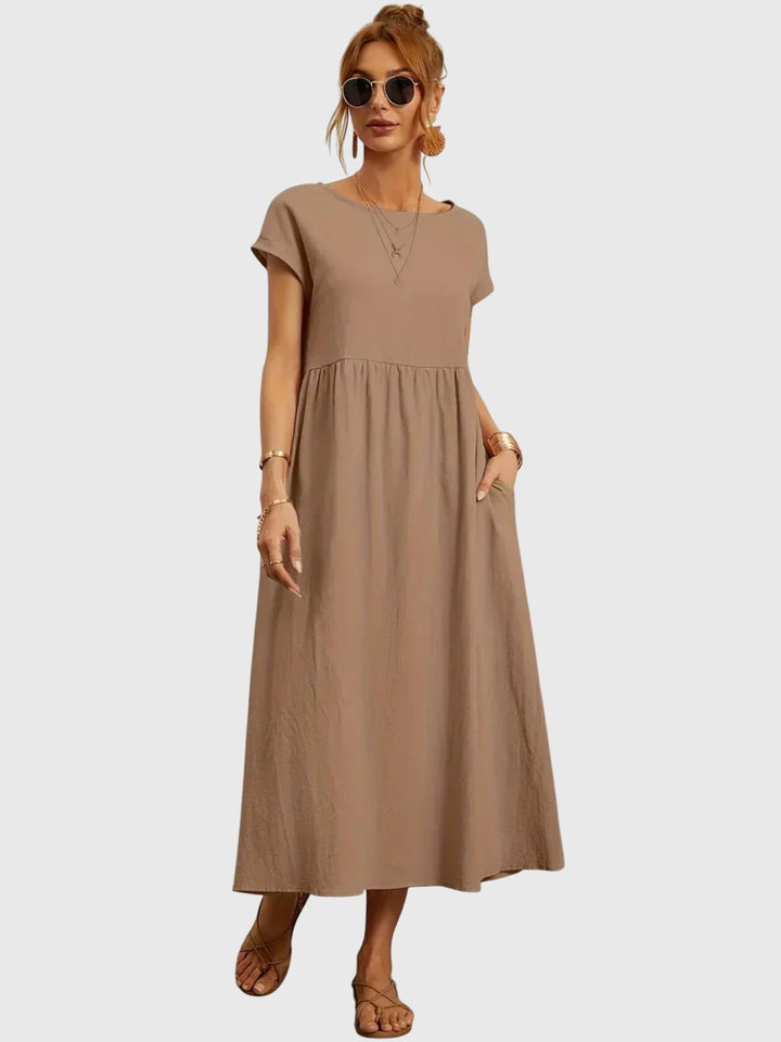 Clementine | Lässiges Kleid mit Taschen