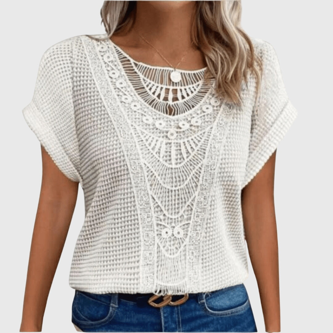 Elaine | Elegante Ibiza-Stil Bluse