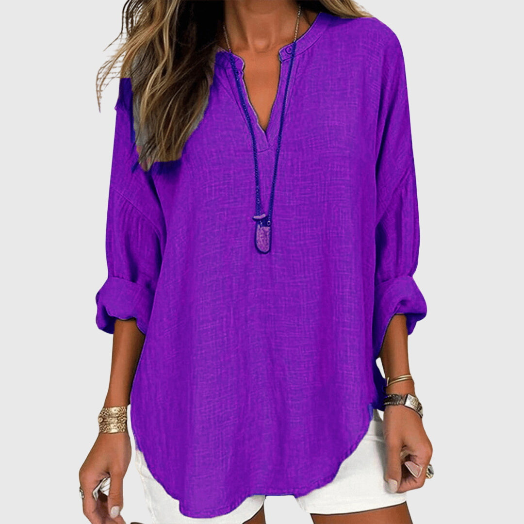 Mavis | Fliessendes Elegantes Strandhemd