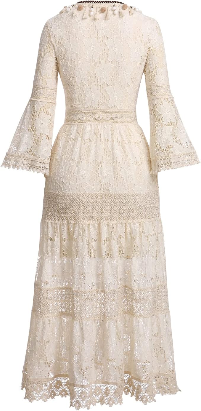 Amary | Boho Spitzenkleid