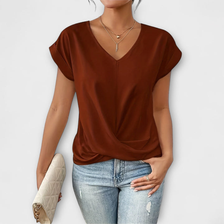Ashford | Elegantes V-Ausschnitt-Top