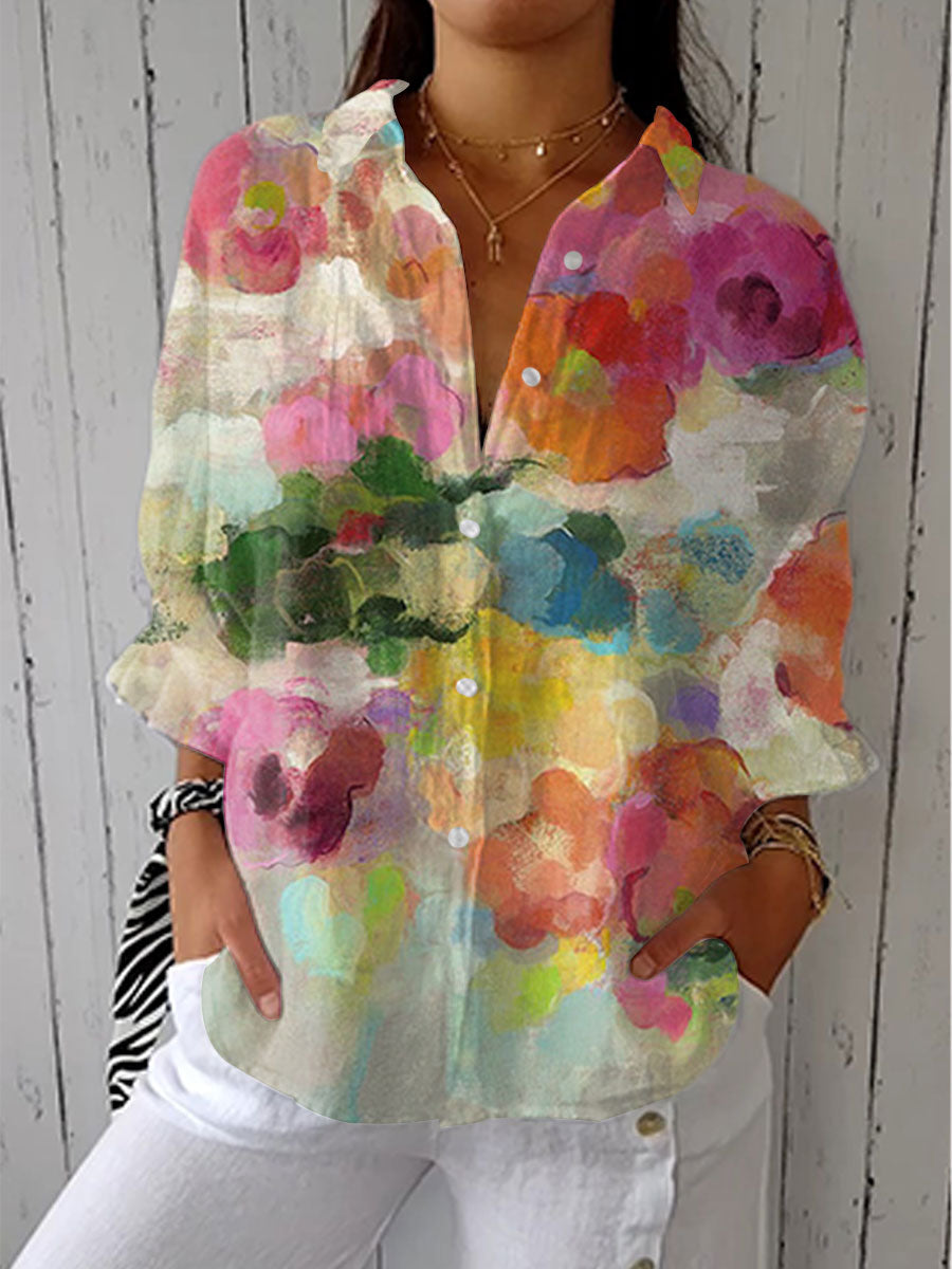 Marleigh | Aquarellträume Bluse