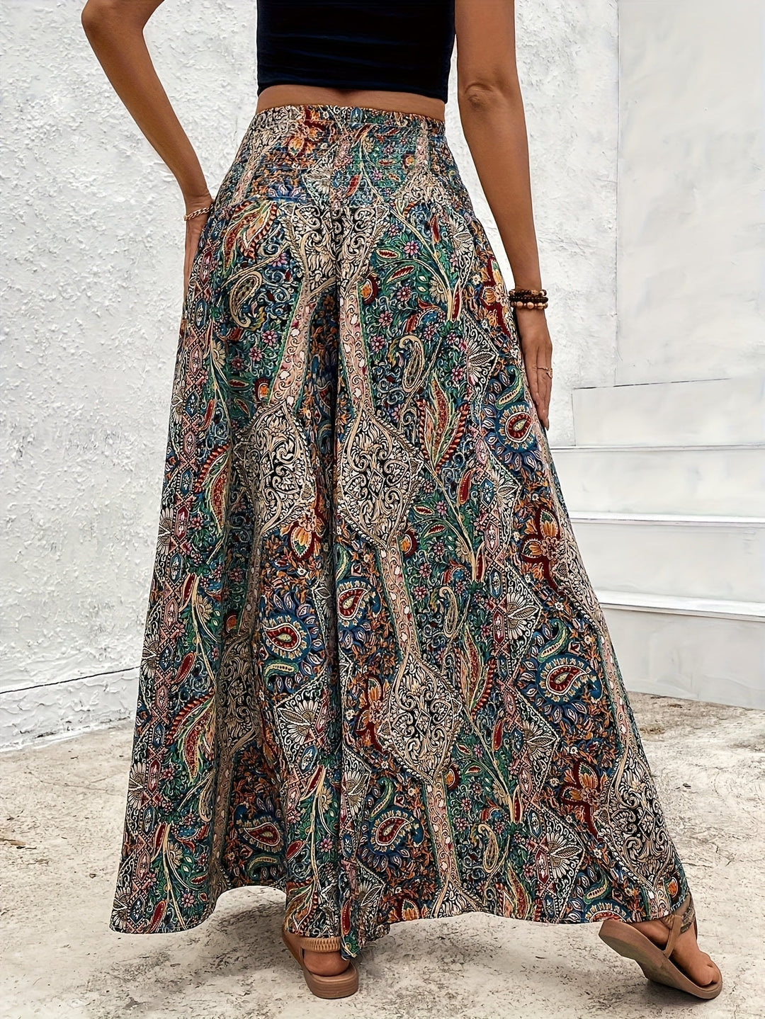 Dakota | Bohemian Weite Bein-Hosen