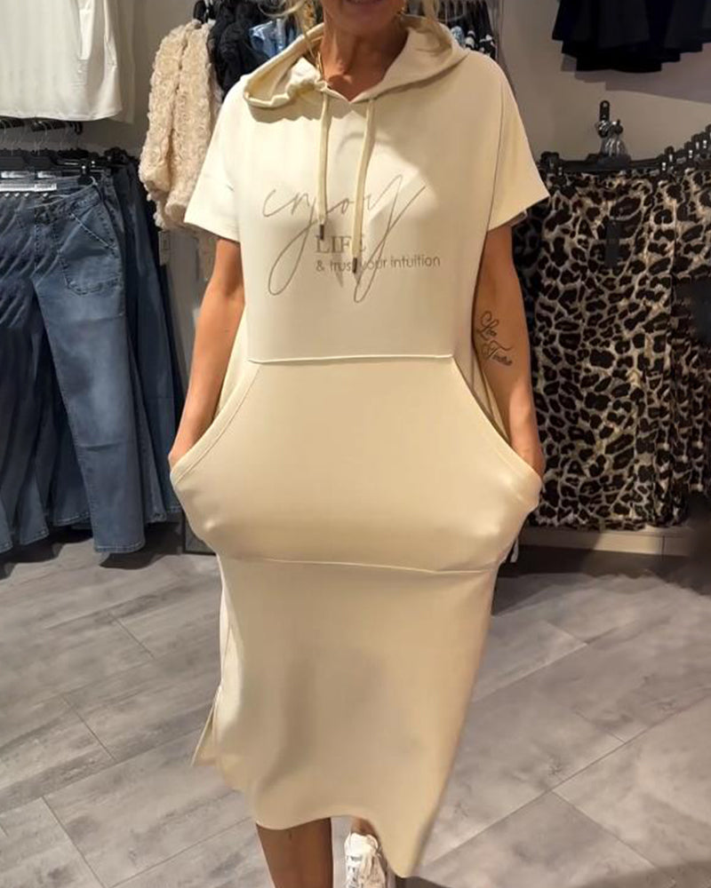 Bridget | Lässiges Hoodie-Kleid