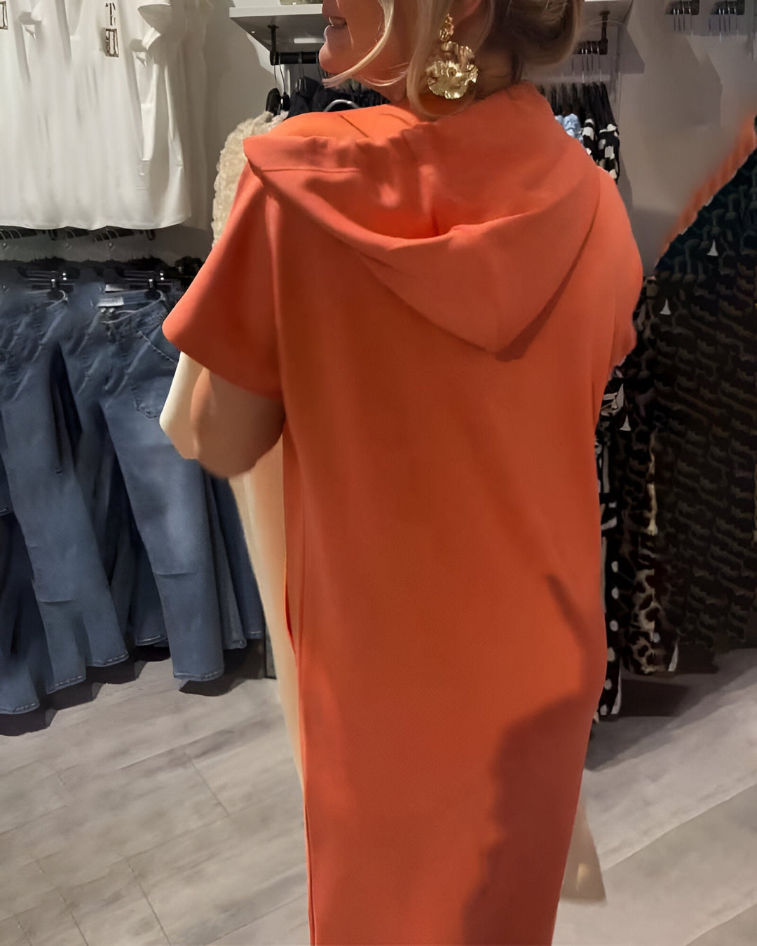 Bridget | Lässiges Hoodie-Kleid