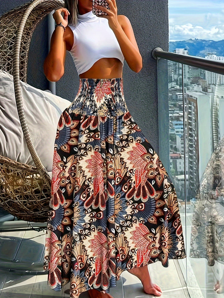 Brielle | Hochtaillierte Weite-Hosen