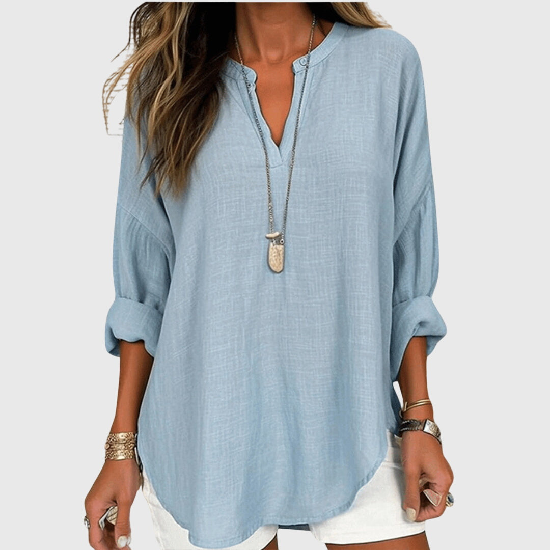 Mavis | Fliessendes Elegantes Strandhemd