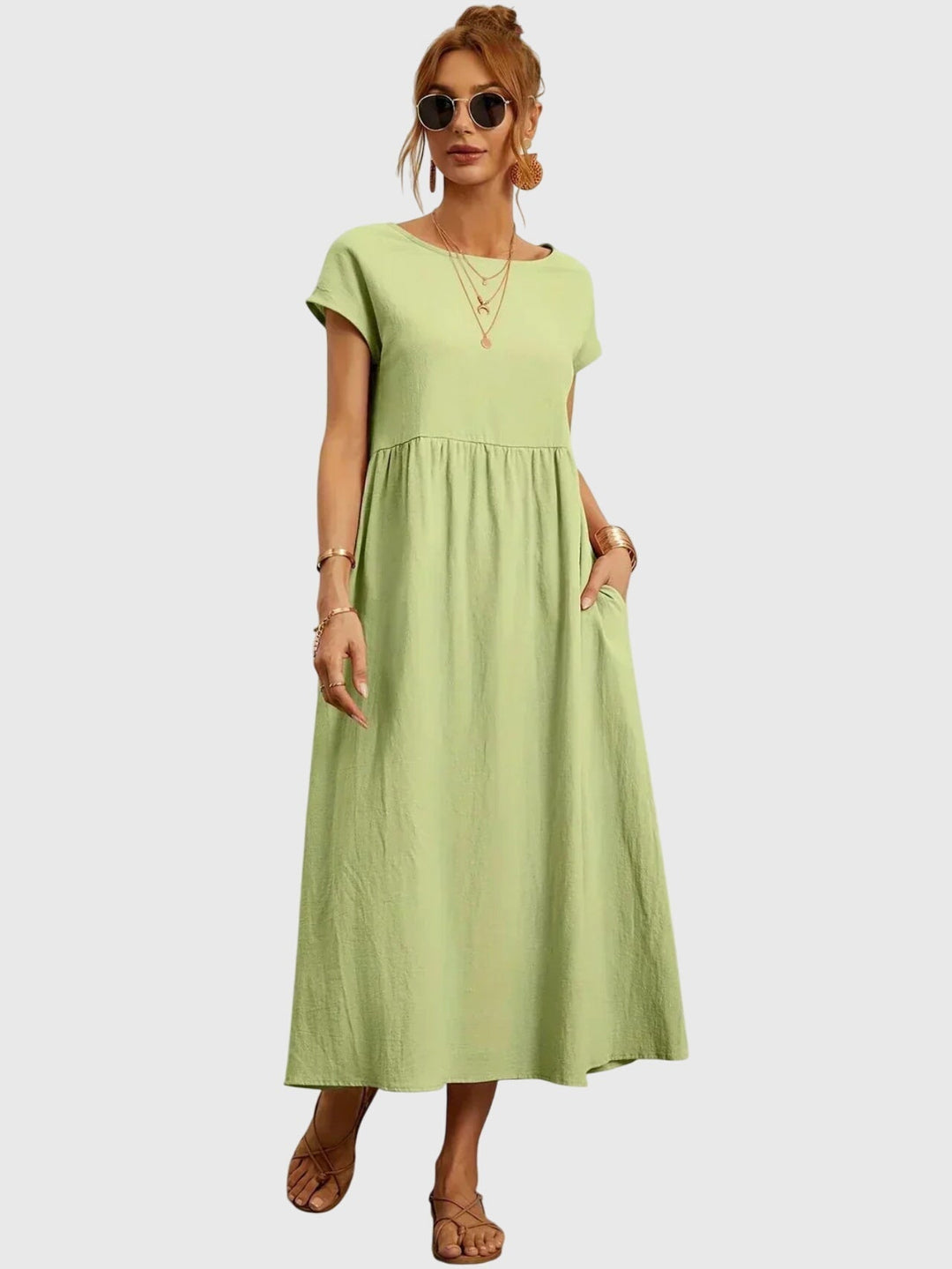 Clementine | Lässiges Kleid mit Taschen