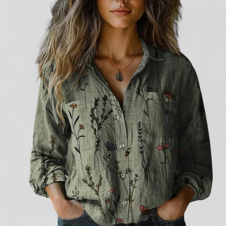 Ashley | Bequemes Blusen-Shirt