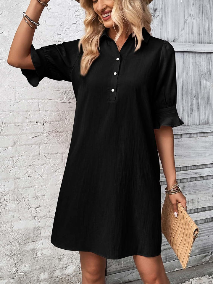 Cameron | Elegantes Kleid mit Rüschen