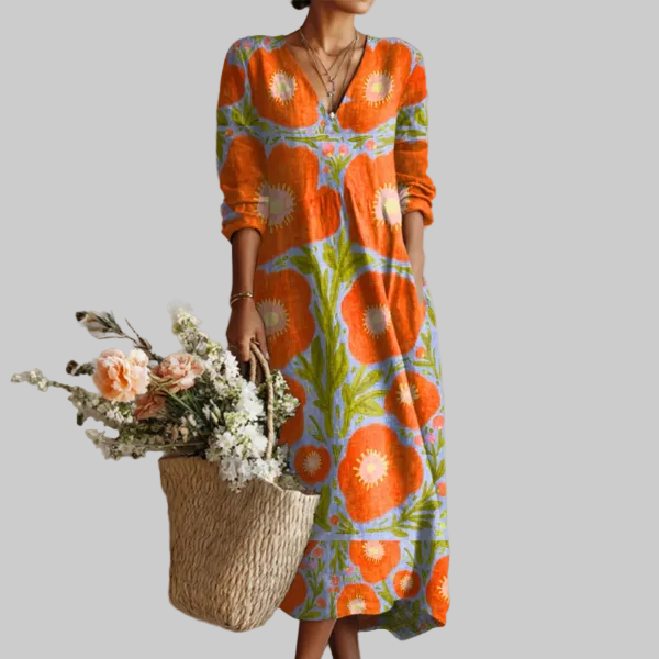 Seraphine | Verzaubertes Blumenkleid