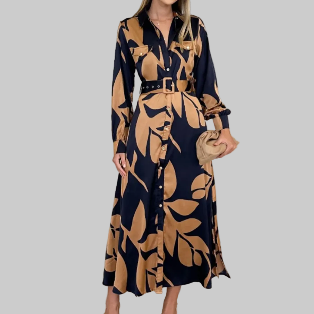 Elodie | Riviera Midi Kleid