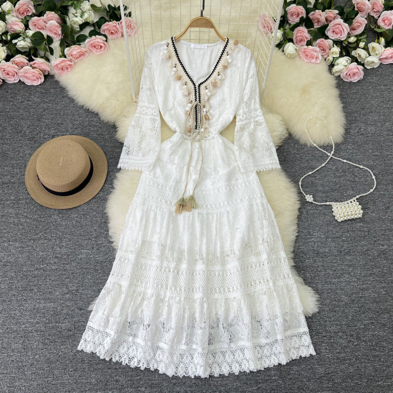 Amary | Boho Spitzenkleid