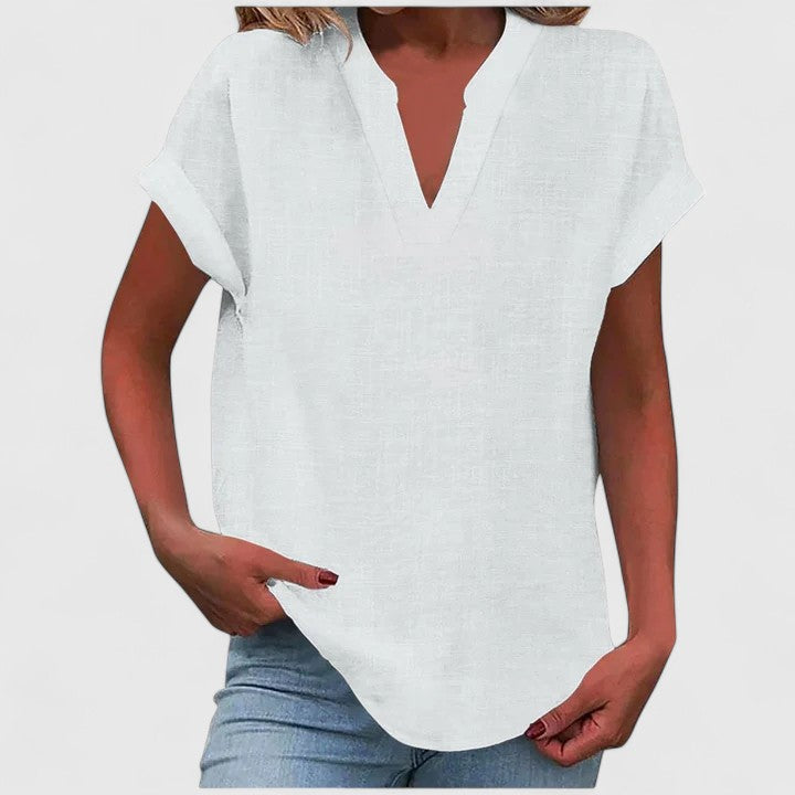 Wien | Bequeme V-Ausschnitt Bluse