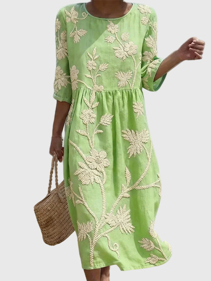 Valentina | Besticktes Vintage-Kleid