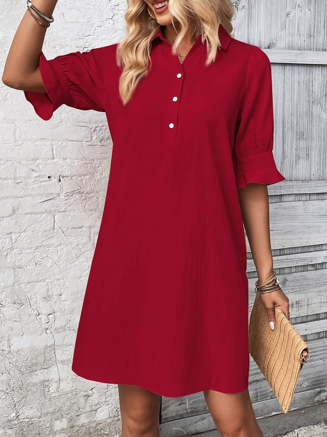 Cameron | Elegantes Kleid mit Rüschen
