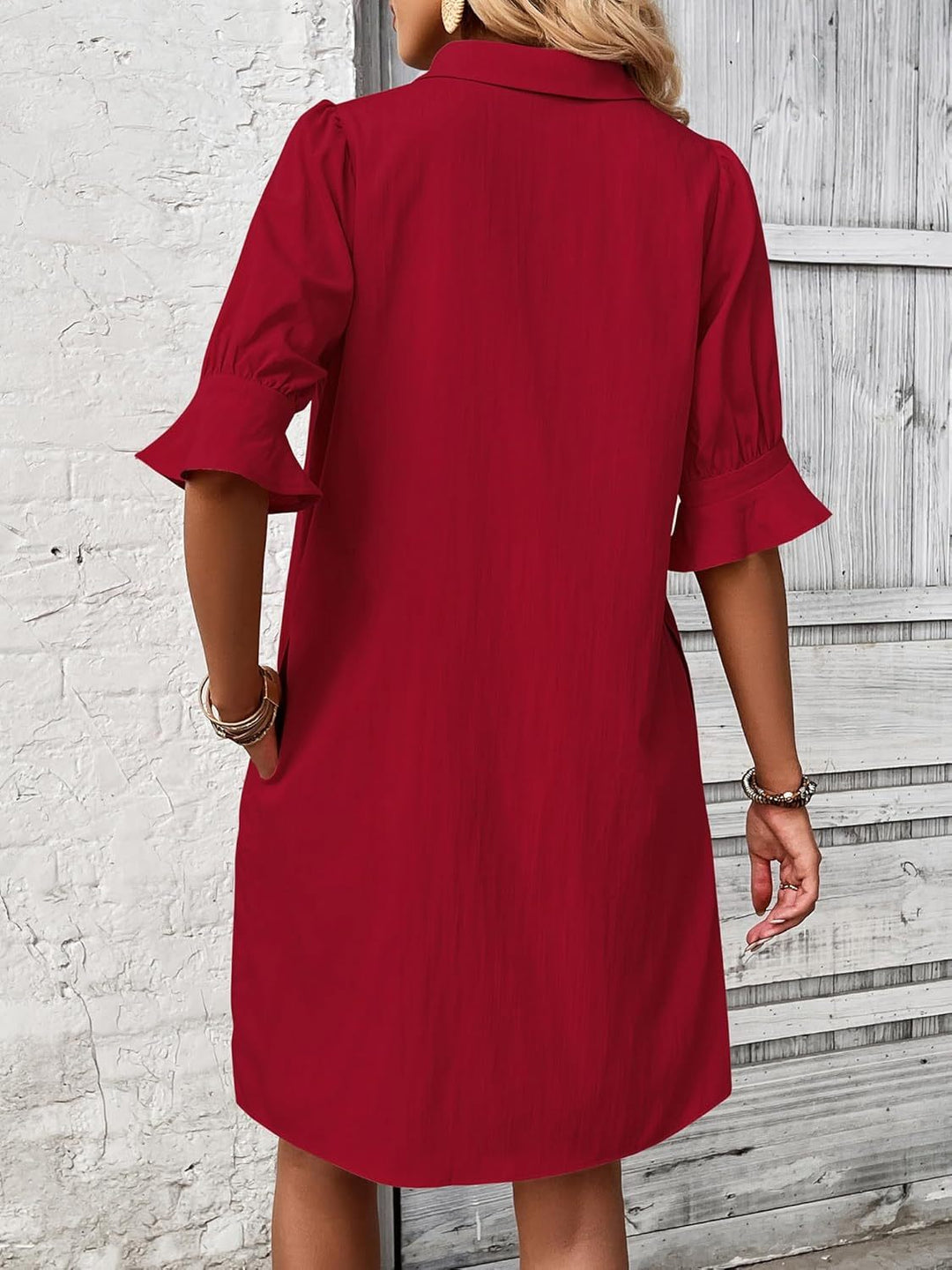 Cameron | Elegantes Kleid mit Rüschen