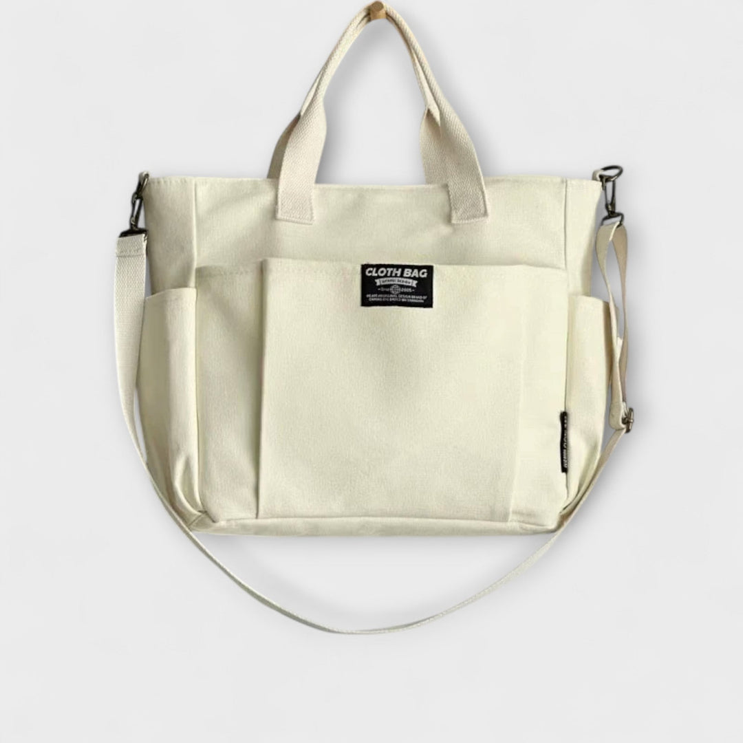 Eleanor | Minimalistische Canvas-Shopper-Tasche