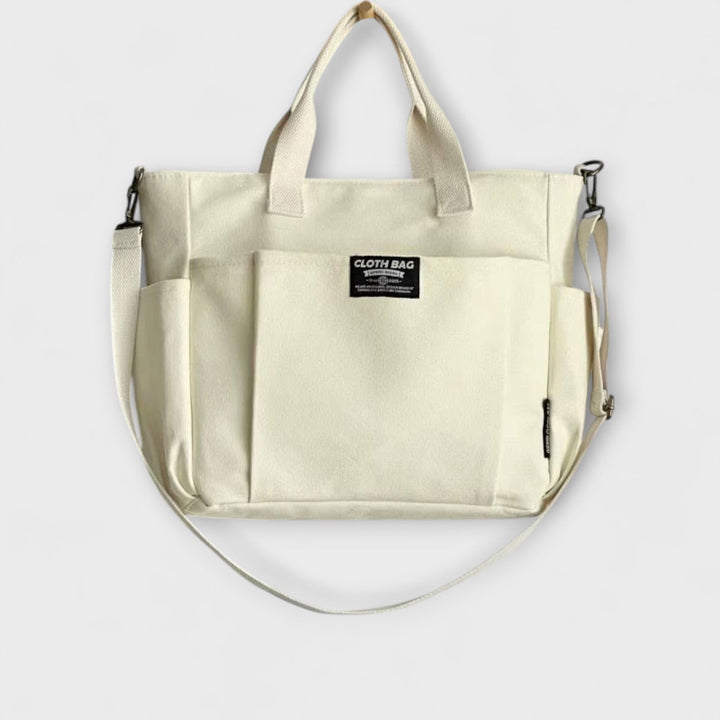 Eleanor | Minimalistische Canvas-Shopper-Tasche