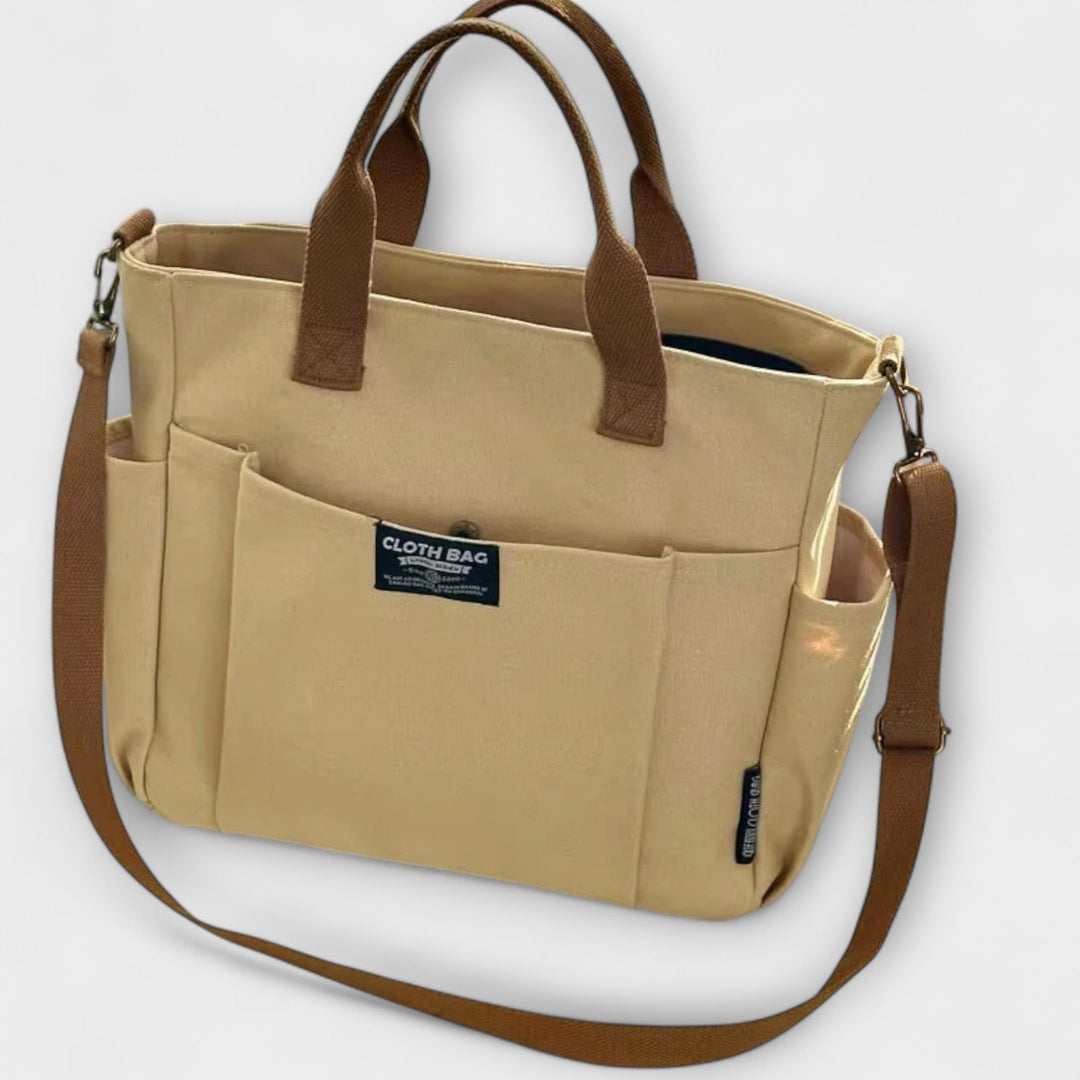 Eleanor | Minimalistische Canvas-Shopper-Tasche