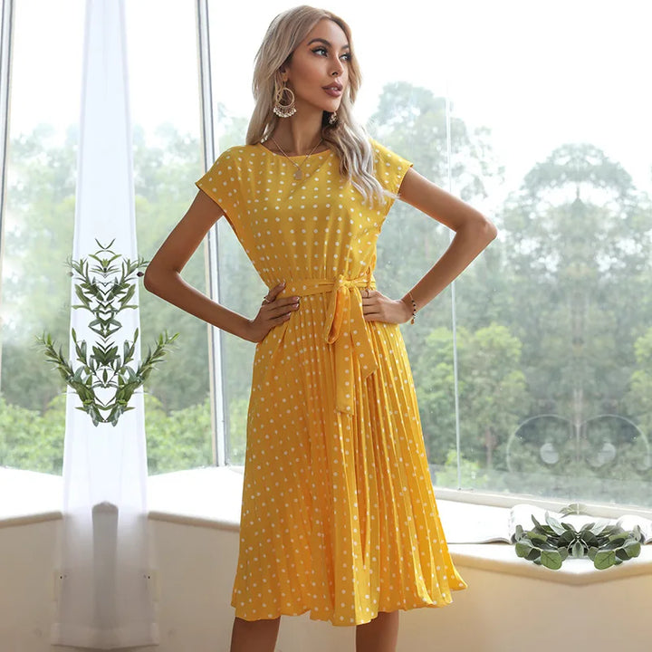 Beth | Polka Bloom Kleid