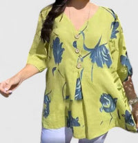 Karoline | Elegante Bluse mit floralem Druck