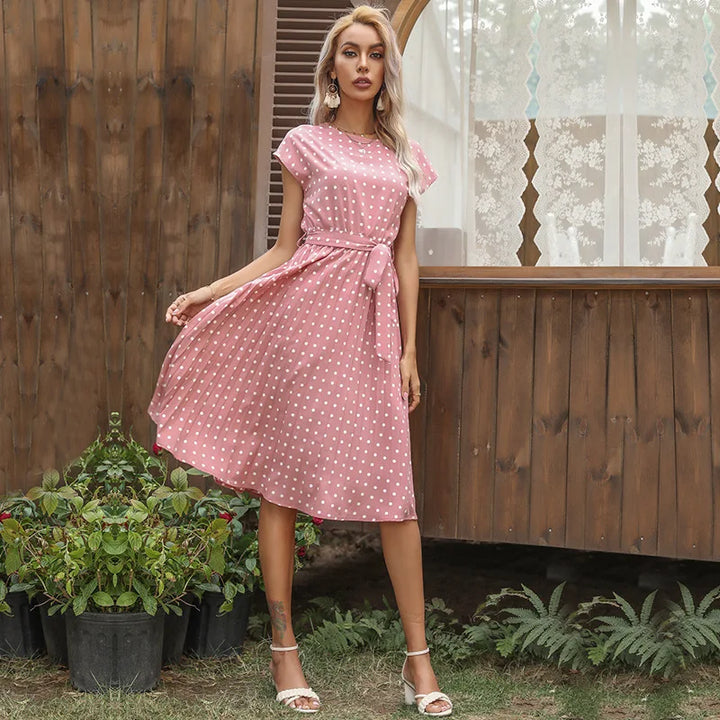 Beth | Polka Bloom Kleid
