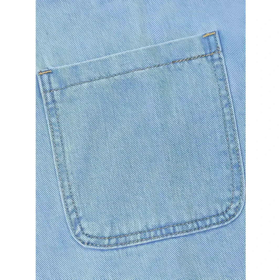 Loren | Entspanntes Denim-Look Kleid