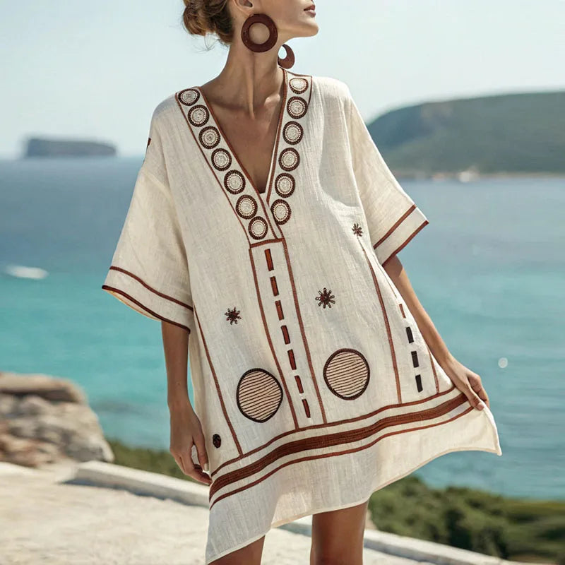 Gwen | Elegantes und Bequemes Strandkleid für Warme Tage