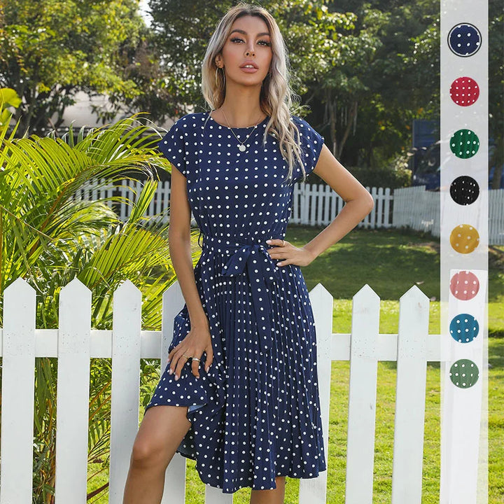 Beth | Polka Bloom Kleid