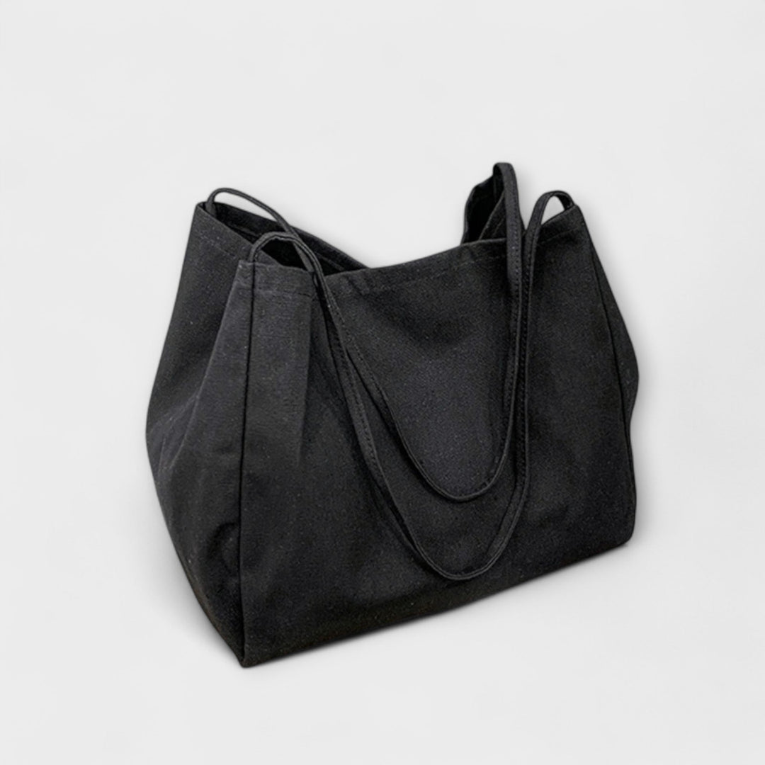 Eleanor | Hochwertige grosse Canvas-Shopper-Tasche