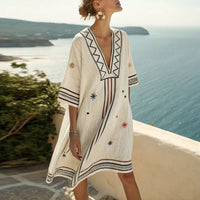 Naomi | Elegantes und Vielseitiges Strandkleid für Sommertage