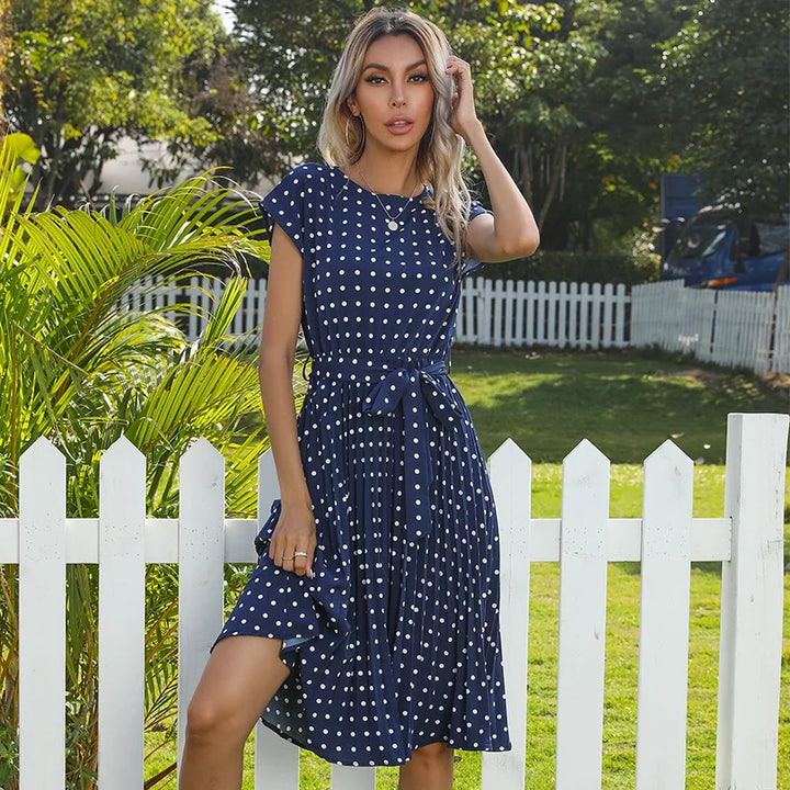 Beth | Polka Bloom Kleid