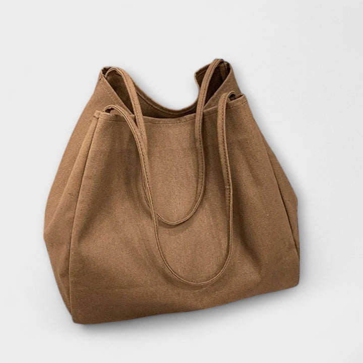 Eleanor | Hochwertige grosse Canvas-Shopper-Tasche