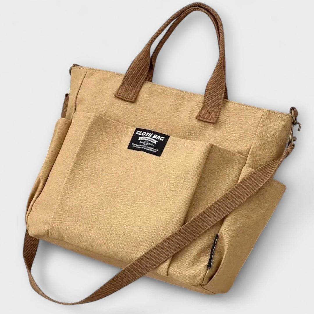 Eleanor | Minimalistische Canvas-Shopper-Tasche