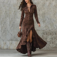Evelyn | Western Eleganz Maxikleid