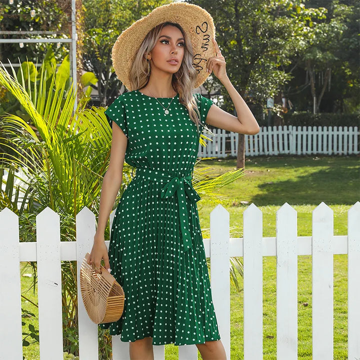 Beth | Polka Bloom Kleid