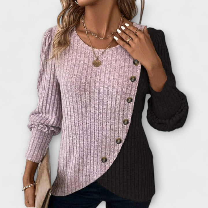 Taylor | Elegante Strickbluse