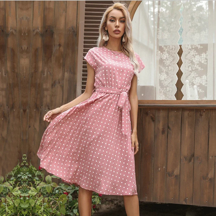 Beth | Polka Bloom Kleid