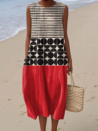 Juliana | Bedrucktes Midi-Kleid