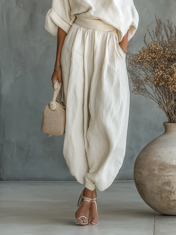 Mila | Zweiteiliges Set mit Off-Shoulder-Design