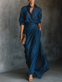 Sara | Elegantes Ensemble mit langem Rock