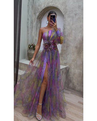 Helen | Elegantes Farbiges Kleid