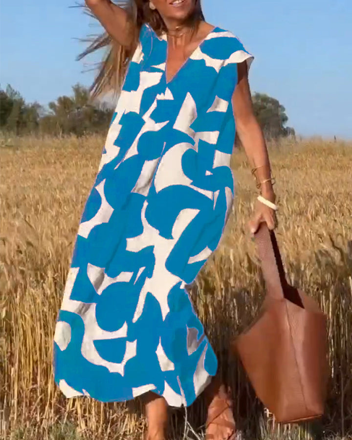 Kendall | Lässiges Abstract Kleid