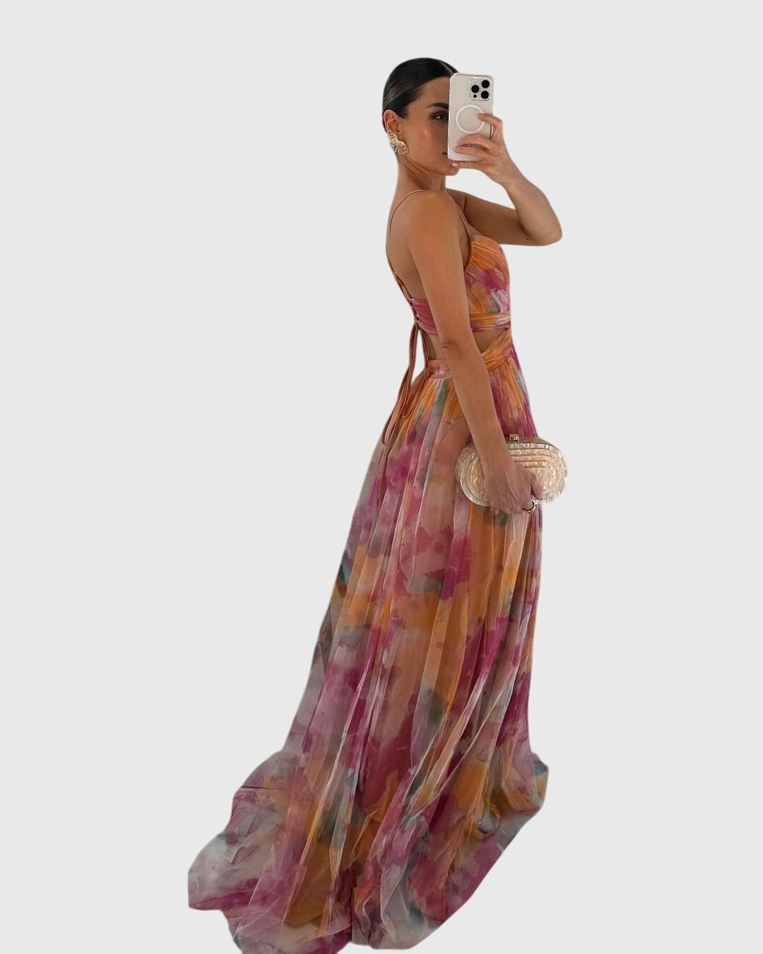 Gretchen | Florales Maxikleid