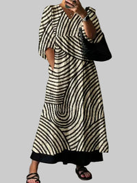 Karoline | Elegantes Bedrucktes Kleid
