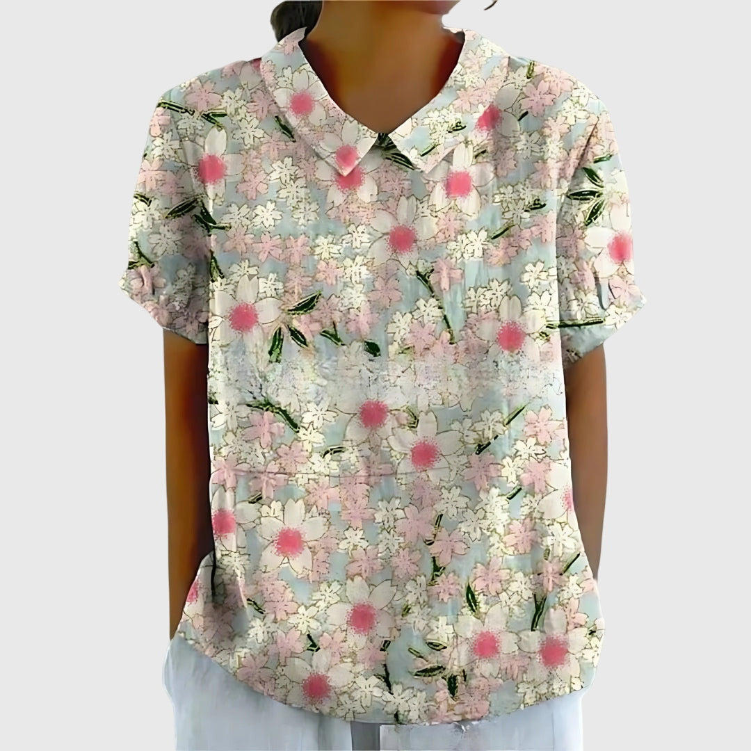 Karen | Blumige Bluse