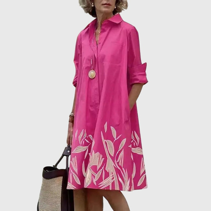 Corrine | Elegantes Kleid mit Taschen