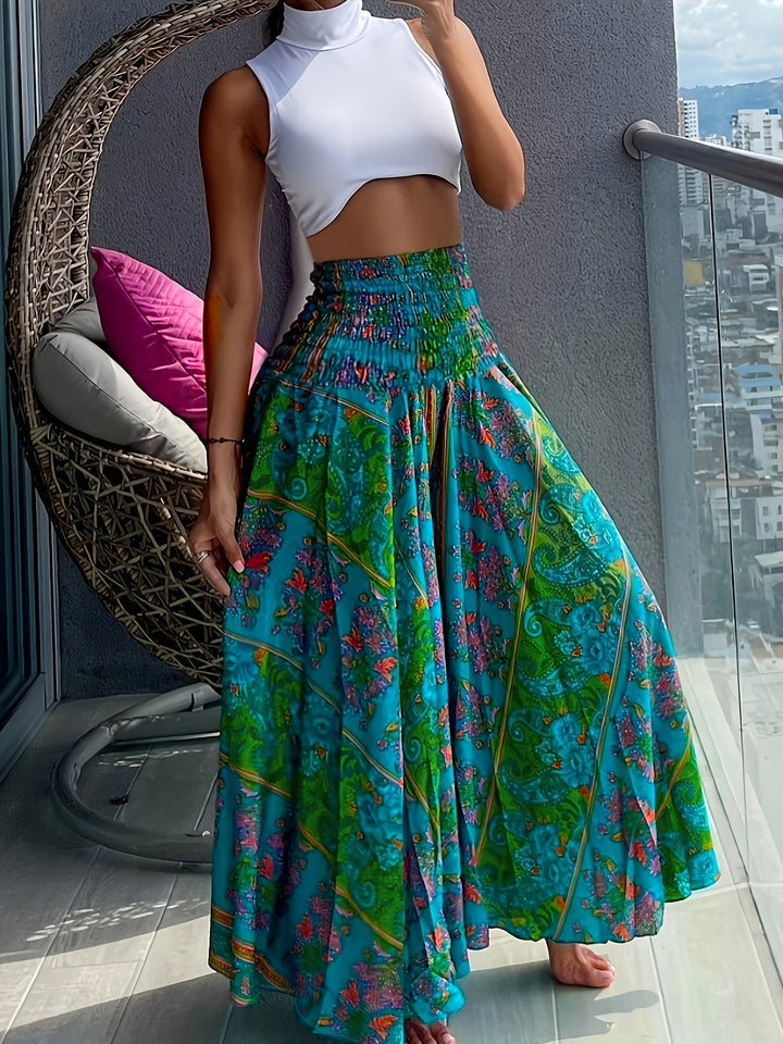 Brielle | Hochtaillierte Weite-Hosen